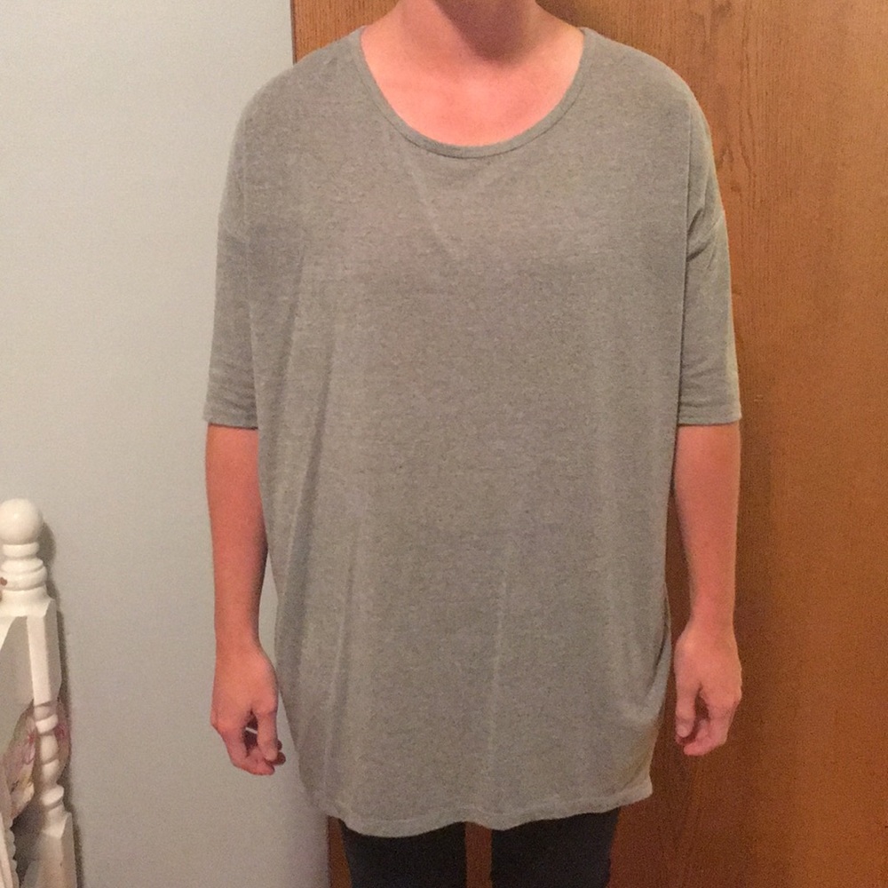 Lula Roe Grey Shirt/dress